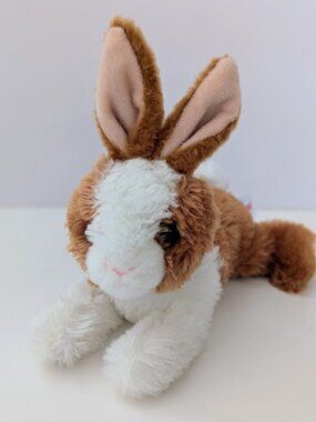 Aurora World Mini Flopsies Baby Bunny Plush Stuffed Animal Toy 8 Inches